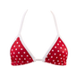 Red Polka Dot/White Mia Top