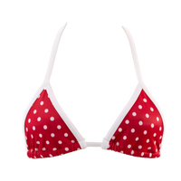 Red Polka Dot/White Mia Top