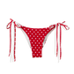 Red Polka Dot/White Olivia Bottom