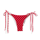Red Polka Dot/White Olivia Bottom