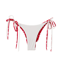 Red Polka Dot/White Olivia Bottom