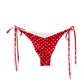Red Polka Dot/White Olivia Bottom