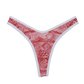 Red Python Jade Thong Bottom