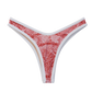 Red Python Jade Thong Bottom