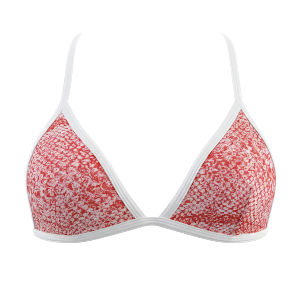 Red Python Lily Top