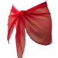 Red Mesh Sarong