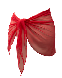 Red Mesh Sarong