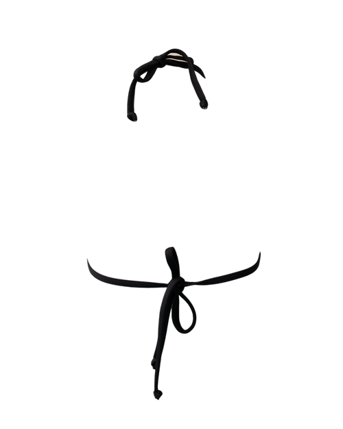 Ribbed Black Mia Top