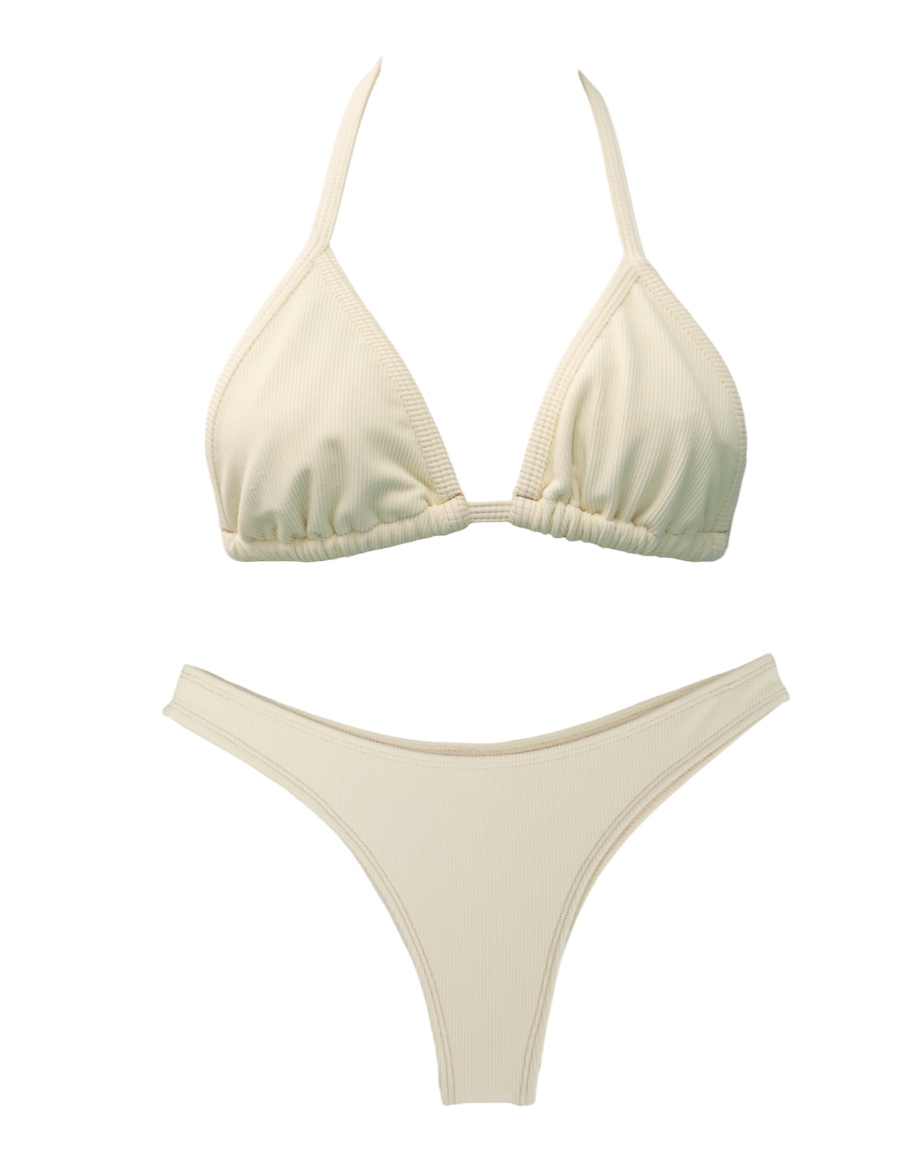 Ribbed Ivory Minimalist Bundle