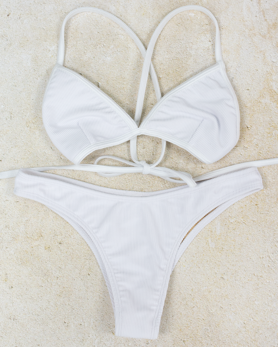 Ribbed White Lily Bundle