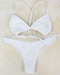 Ribbed White Lily Bundle