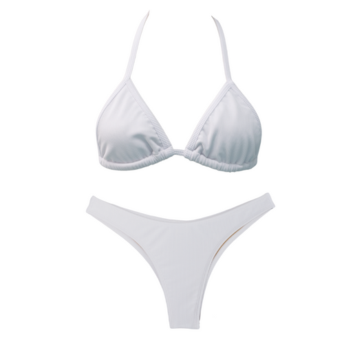 Ribbed White Minimalist Bundle
