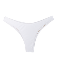 Ribbed White Seana Bottom