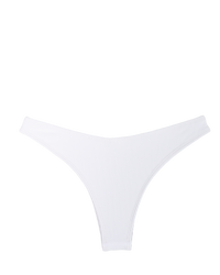 Ribbed White Seana Bottom