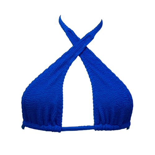 Royal Blue Bubble Sol Top