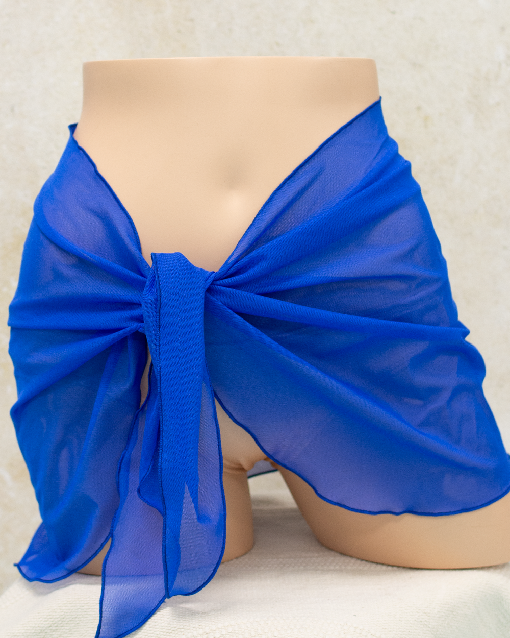Royal Blue Mesh Sarong