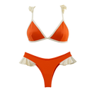 Rust/Coconut Ruffle Lily + Sandy Bundle
