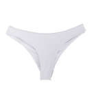 Ribbed White/White Shimmer Serena Bottom
