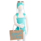 Toddler- Signature Teal Butterfly One Piece/Turban