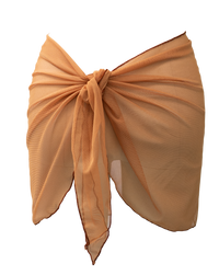 Tan Mesh Sarong