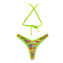 Tropical/Lime Lily + Jade Thong Bottom Bundle