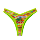 Tropical/Lime Jade Thong Bottom