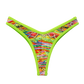 Tropical/Lime Jade Thong Bottom