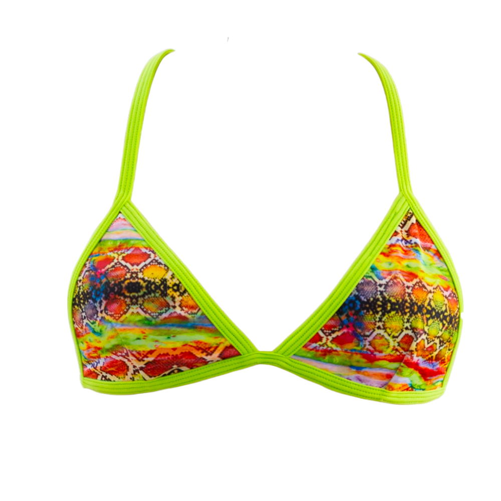 Tropical /Lime Lily Top