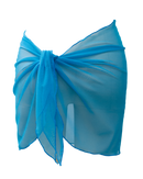 Turquoise Mesh Sarong