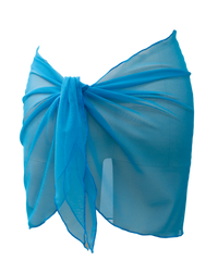 Turquoise Mesh Sarong