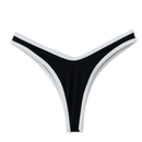 Tuxedo Jade Thong Bottom