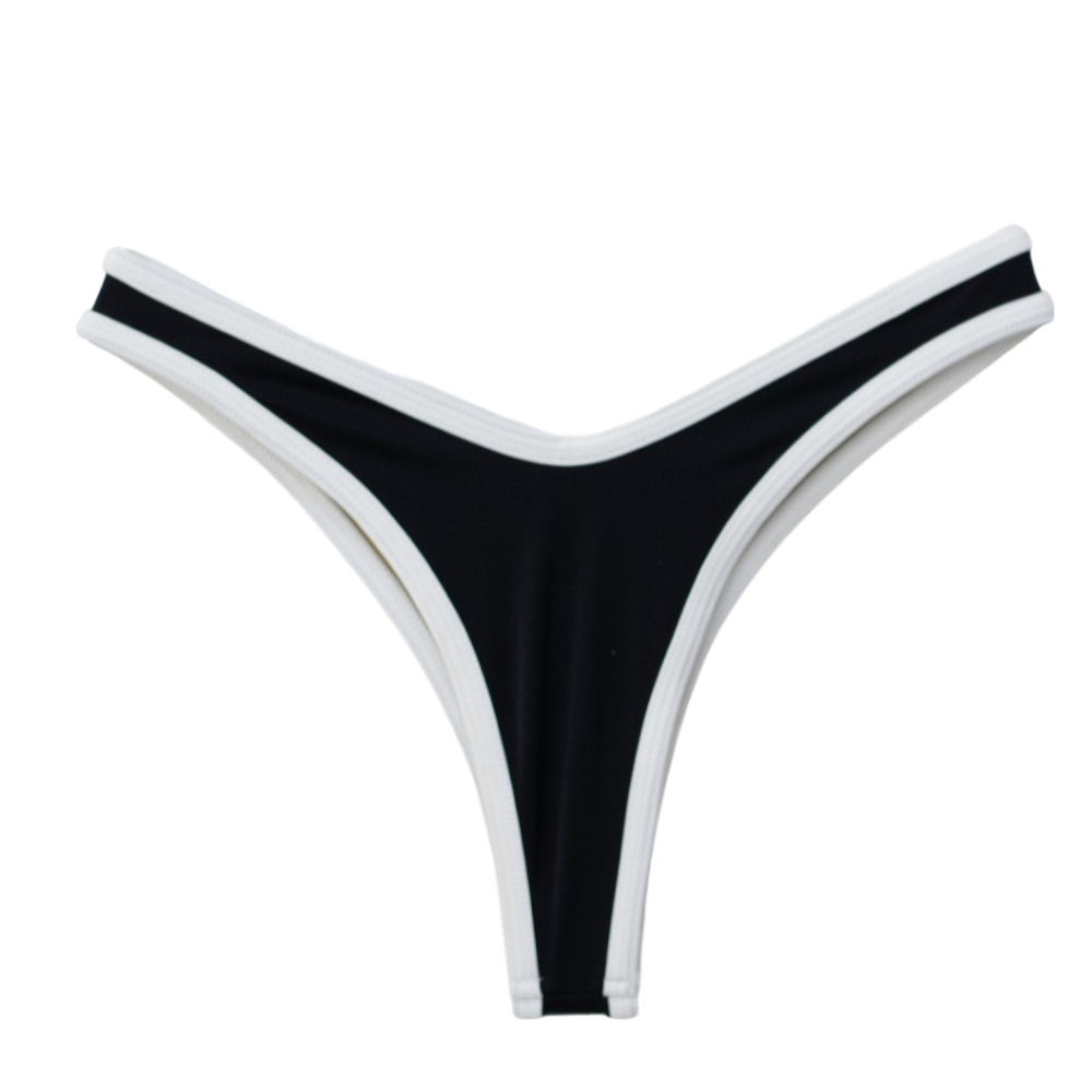 Tuxedo Jade Thong Bottom