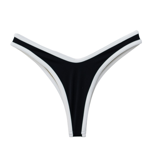 Tuxedo Jade Thong Bottom