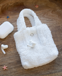 White Miniature Beach Bag