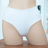 White High Waisted Thong Bottom - FJ SWIM BIKINIS