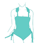 Custom Reversible Butterfly One Piece