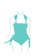 Custom Reversible Butterfly One Piece