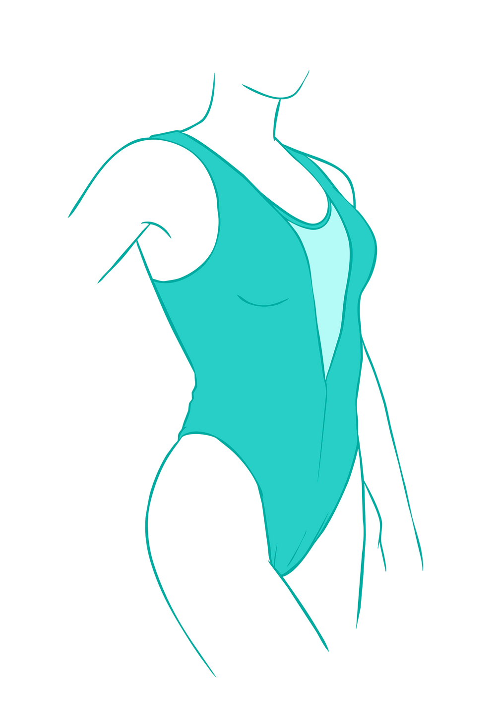 Custom Mesh One Piece Swimsuit