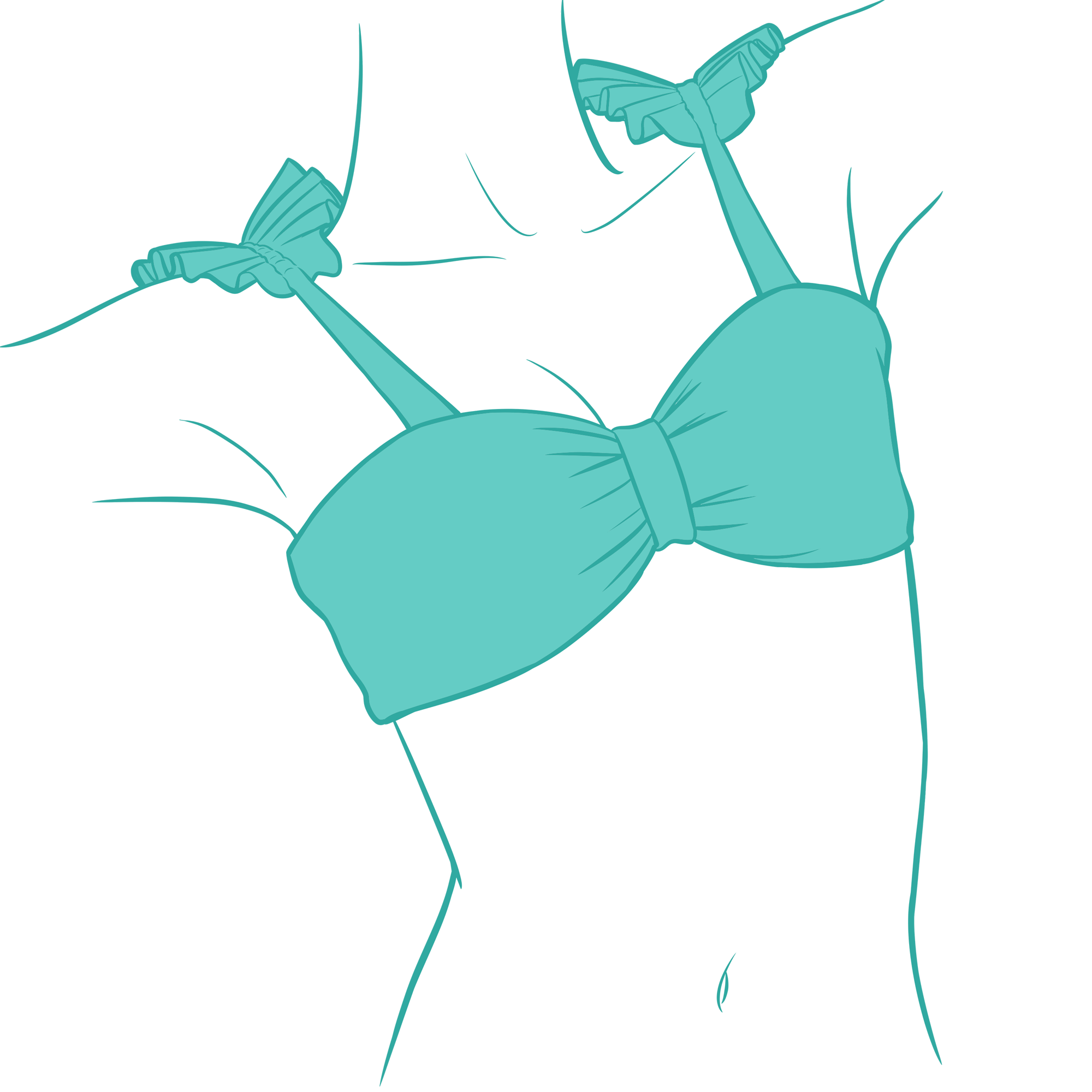 Custom Reversible Heather Top